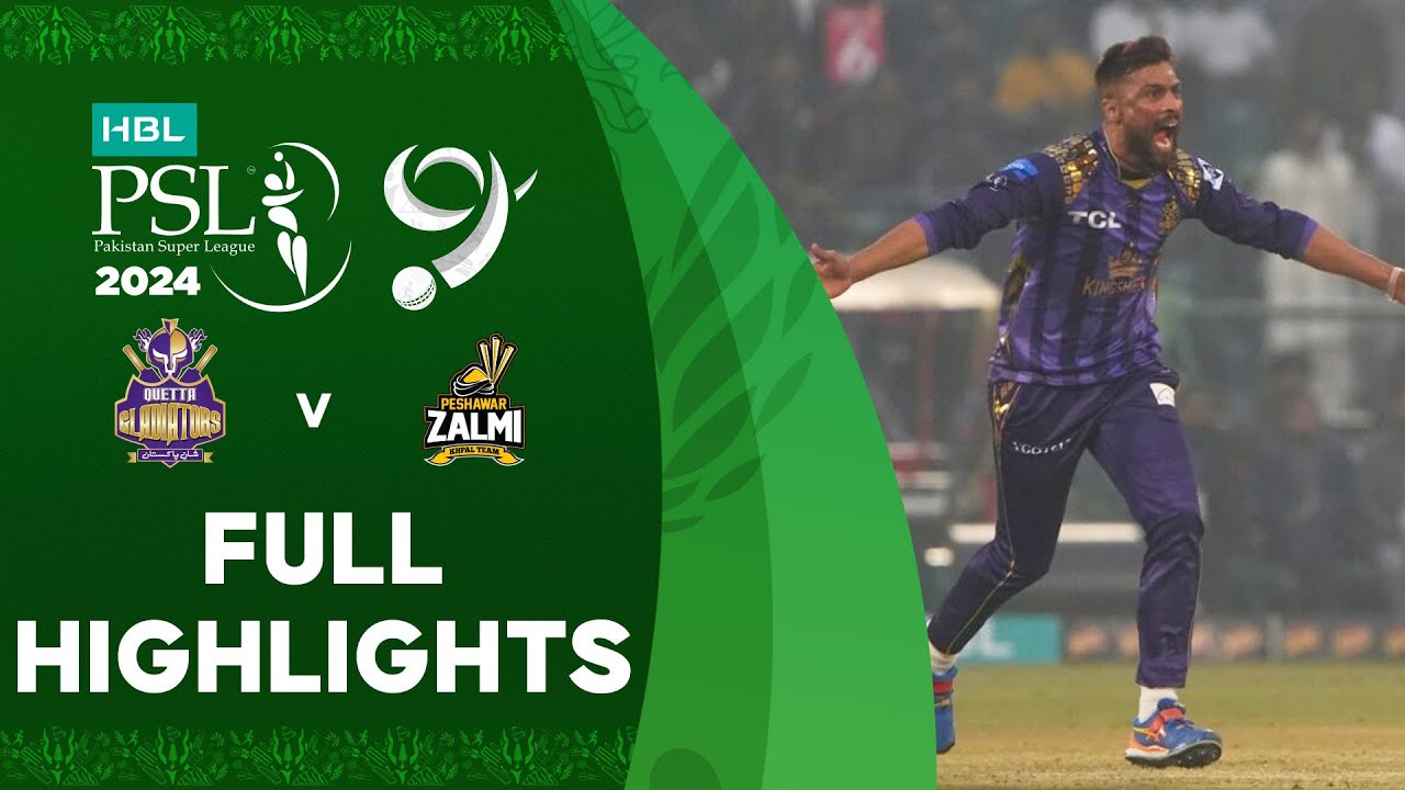 Full Highlights | Quetta Gladiators vs Peshawar Zalmi | Match 2 | HBL PSL 9 | M1Z2U