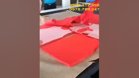 Máy cắt vải tự động CNC - Xưởng May Hoàng Giang - dobaoho.net