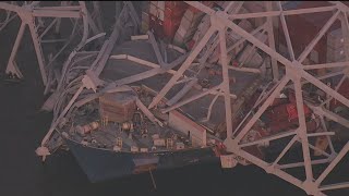 Latest on Baltimore Key bridge collapse, mission shifting to recovery