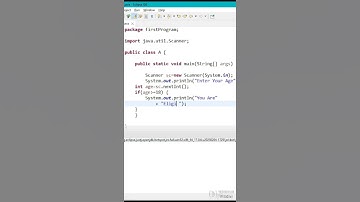 If else condition in Java programming language #java #javaprogramming  #shorts