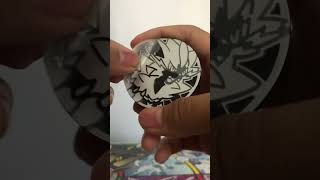 Pokémon Coin Glue Art (Zeraora and Decidueye) 😀😍#pokemon #satisfying #pokemoncoinglueart