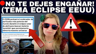 🔴Lo Que Se Esconde Detrás Del Eclipse Del 8 De Abril Está Relacionado Con El Cern...