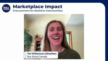 Closing Remarks - Marketplace Impact: Procurement for Resilient Communities