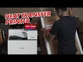 Uninet iColor 800w Toner Transfer Printer UNBOXING - Heat Transfer Printer, DTG Alternative