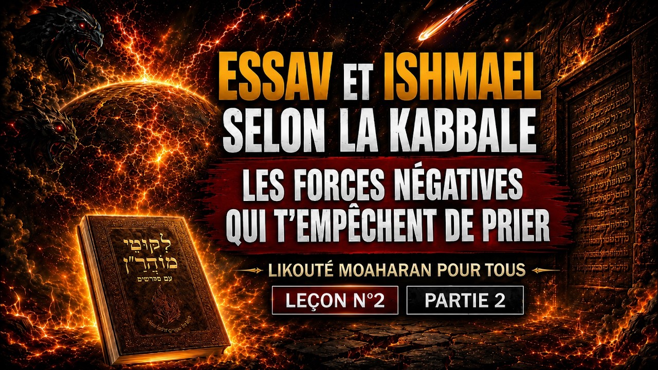 Likouté Moharan : Essav et Ishmael selon la Kabbale : les forces qui t’empêchent de prier L2 Part 2