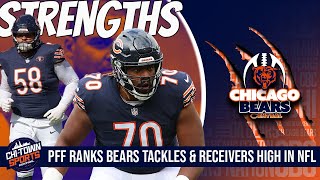 PFF Seems To Love The Chicago Bears Tackles & Wide Receivers