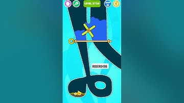 Save The Fish🦈 (Level 2738) All Levels Completed (iOS & Android) #shorts | RIDER0496