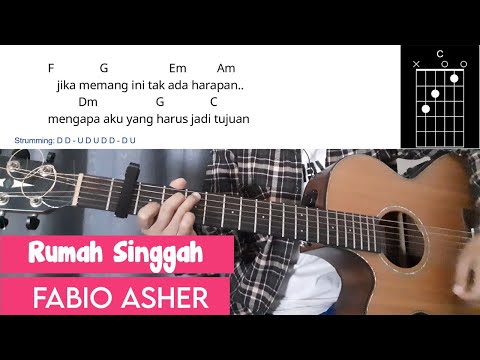(Chord Mudah) Rumah Singgah  Fabio Asher  Versi Mudah tanpa jeda