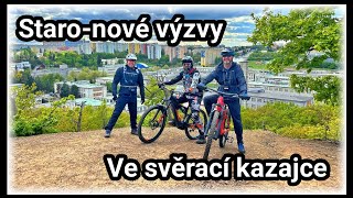 Staro-nové výzvy kolem baráku 👍 #mtb #enduro #krčák #qayron #bike #biking