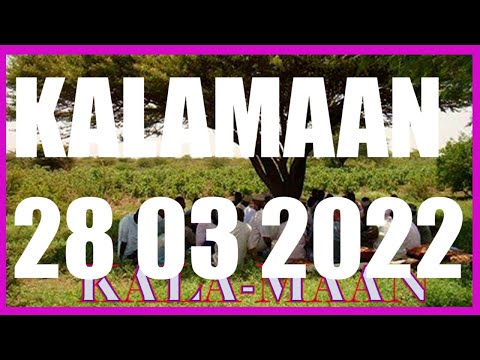 KALAMAAN 28 MARCH