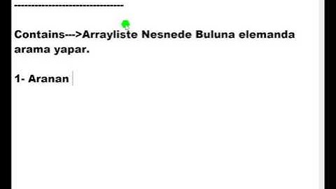 Visual Basic .NET - Ders 304 : ArrayList - Contains-1