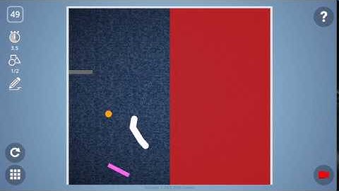 Check out how I solved level 49 in Brain It On! #BrainItOn