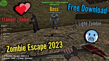 CS 1.6 - New Zombie Escape 2023 + Levels + Download Link