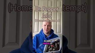 Trying New Things: Dr. Pepper Jello (homemade attempt)