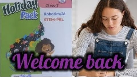 Class 7 ROBOTICS /AI Stem-PBL summer pack complete solved #subscribe for more videos