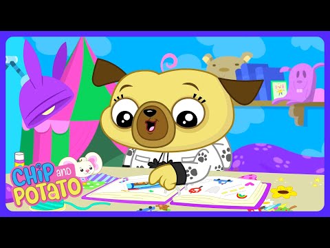 Chip and Potato - Impara l'inglese cantando! 🎶 | Kids Cartoons | WildBrain Learning Lab