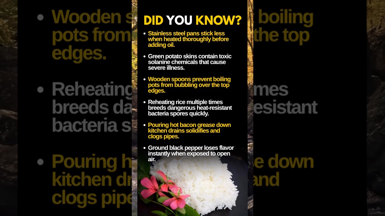 Did you know?😍😇 #kitchen #rice #didyouknow