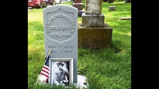HISTORIC GRAVEYARD CEMETERY TOUR OLDEST IN MONTICELLO MINNESOTA CIVIL WAR VETERANS AND MORE