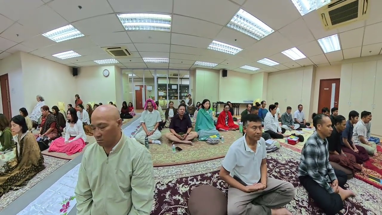 Video of the annual Satipatthana Vipassana meditation retreat held in Singapore 17-2-2026