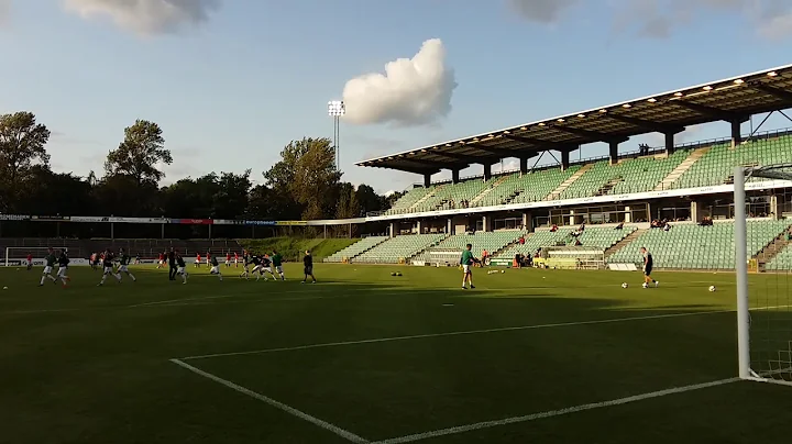 Gladsaxe Stadion. AB - BK Frem 0-1 25.  August 2017 warm up