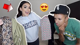 Boyfriend Rates My SHEIN Outfits!! *SEE HIS REACTIONS*