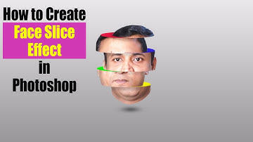 How to Create Face Slice Effect in Photoshop.