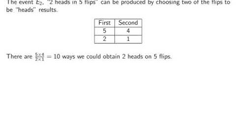 Probability and Statistics 100 combinatorial probability 3 (no sound)