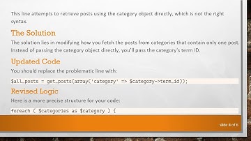 How to Display a Single Post for One-post Categories in WordPress