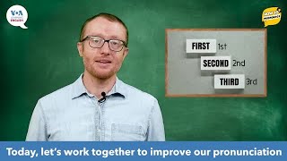 How to Pronounce: Consonant Sounds in Ordinal Numbers