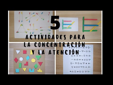 ¡ATENCIÓN y CONCENTRACIÓN!