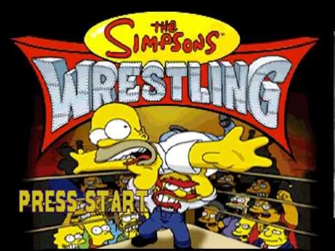 Simpsons wrestling download