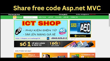 Share free source code Asp.net MVC - Quản lý cửa hàng bán điện thoại đơn giản csdl sql sever