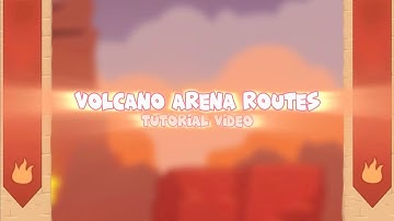 Volcano Arena Routes | Fun Run 3 Arena