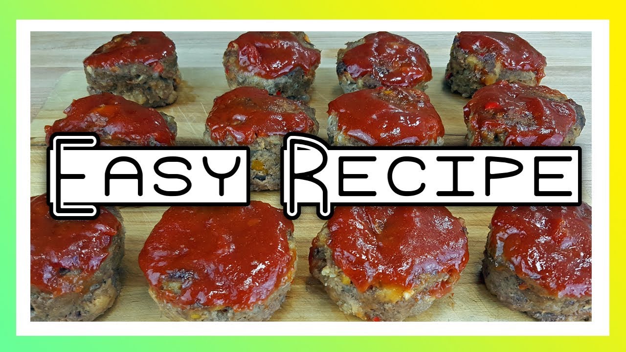 Mini Meatloaf Recipe YouTube