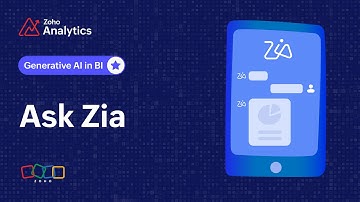 Generative AI in BI - Ask Zia | Zoho Analytics