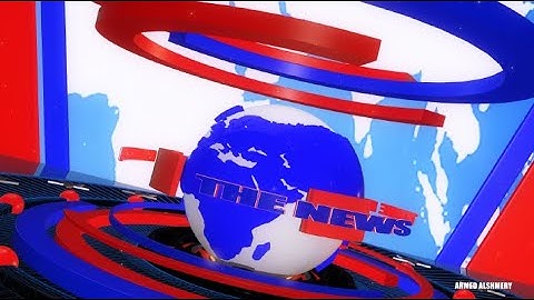 3D Broadcast Breaking News Opening Intro | Adobe After Effects Element 3D