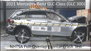 2020-2021 Mercedes-Benz Glc-Cl X253 - Glc 300 Nhtsa Full-Overlap Frontal Crash Test