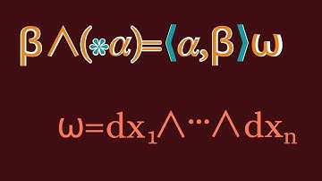 Differential Forms | The Hodge operator via an inner product.