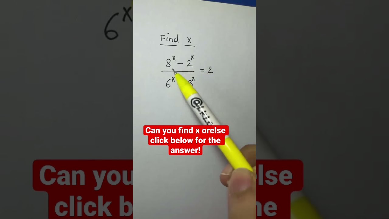 Can You Find X 