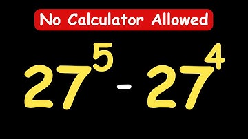 FRANCE OLYMPIADS || No Calculator Allowed #maths