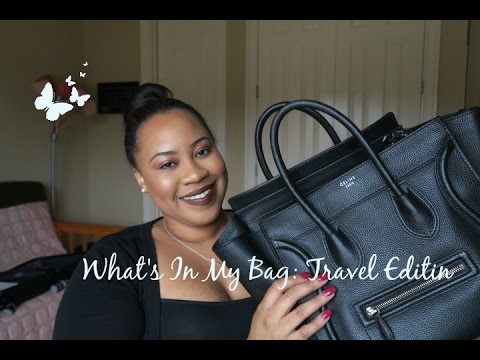 What\u0026#39;s In My Bag?Essentials for Air Travel Feat. Celine Mini ... What\u0026#39;s In My Bag?Essentials for Air Travel Feat. Celine Mini ...