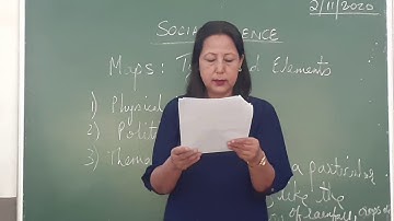 Class 4 Social Science Chapter 8 - Mapes Types And Elements