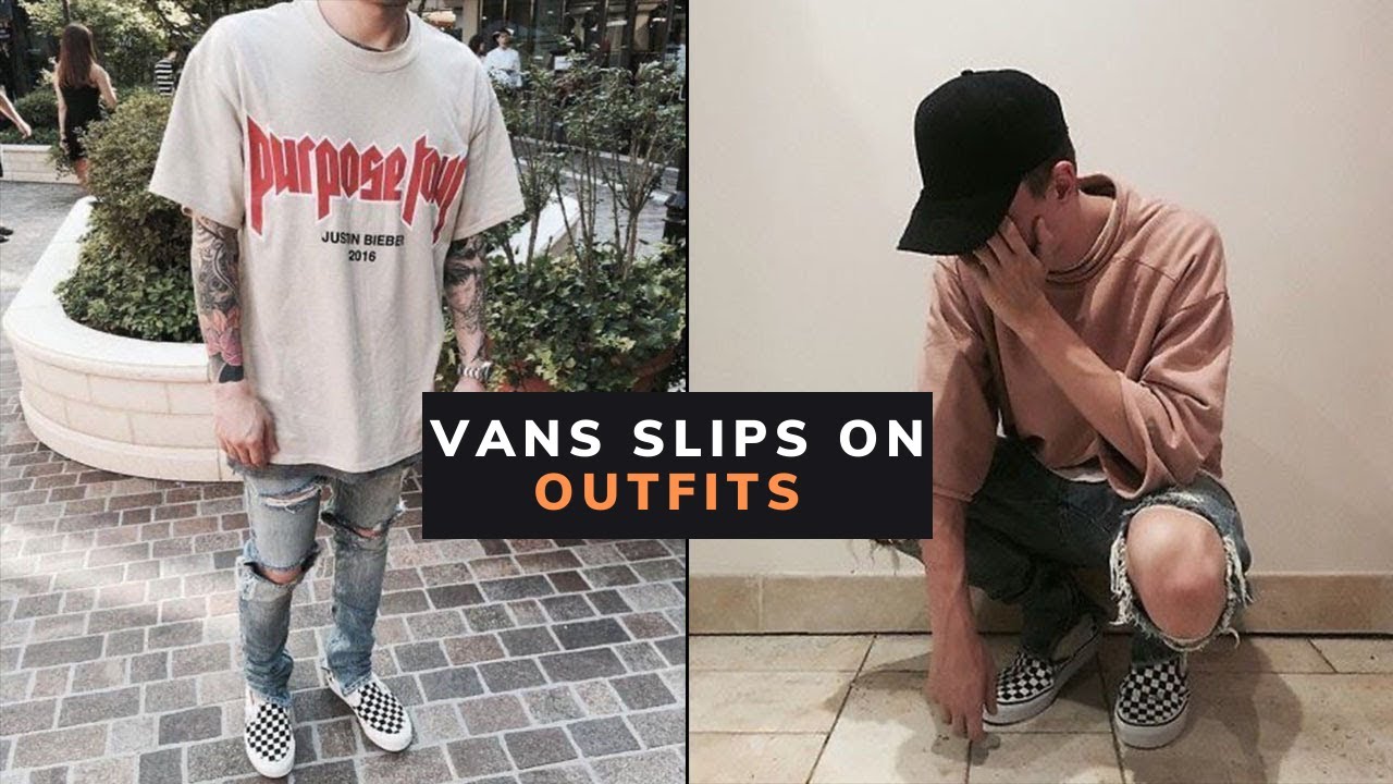 Total 36+ imagen vans checkerboard slip on outfit mens - Abzlocal.mx