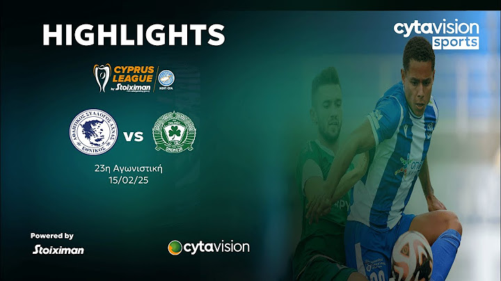 ΕΘΝΙΚΟΣ ΑΧΝΑΣ - ΟΜΟΝΟΙΑ 29Μ (1-0) 23η Αγωνιστική 15.02.2025