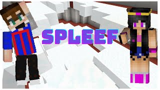 Playing spleef with my noob sister