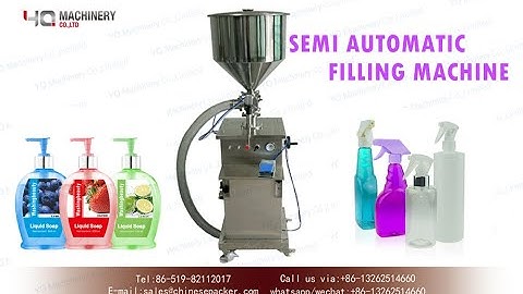 tabletop pneumatic piston filling machine video|semi automatic liquid dispenser price