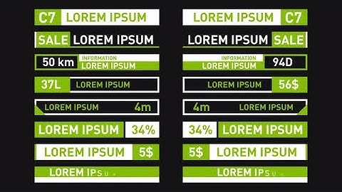 Lower Third Classic After Effects Templates