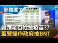 誰跟老百姓搶疫苗???揭第2類2.9萬地方官...有4國民黨縣市獨佔77.4%還敢操作政府高官搶BNT │鄭弘儀主持│【鄭知道了 精選】20210831│三立iNEWS