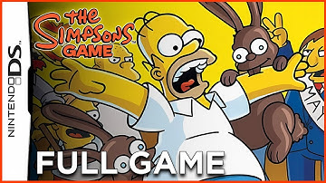 The Simpsons Game (DS) | FULL GAME | Playthrough (No Commentary)
