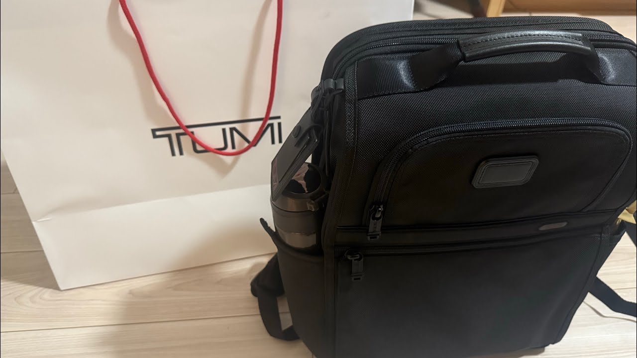 TUMI ビジネスリュックを購入しました！